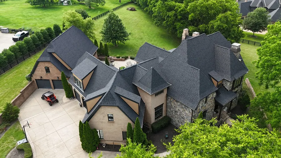 Moire Black — CertainTeed Landmark Moire Black roof by Three Stone in Middle Tennessee