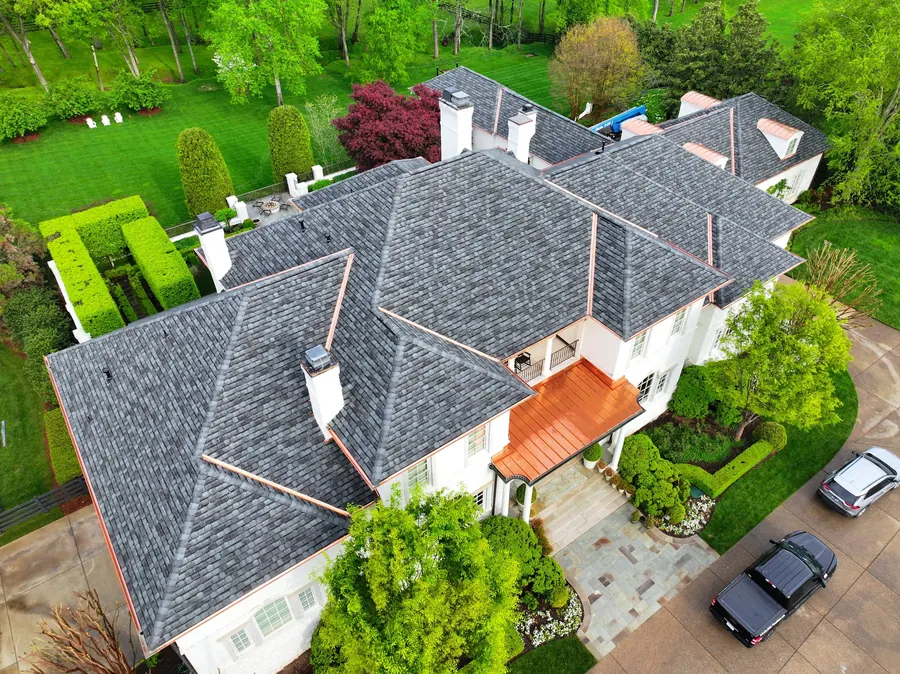 Camelot II Antique Slate — GAF Camelot II Antique Slate roof by Three Stone in Middle Tennessee