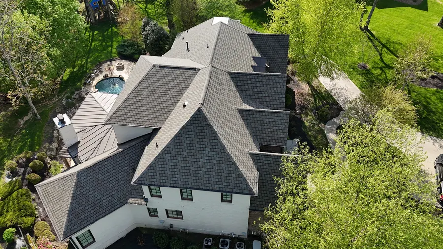 Highland Slate Weathered Wood — CertainTeed Highland Slate Weathered Wood roof by Three Stone in Middle Tennessee