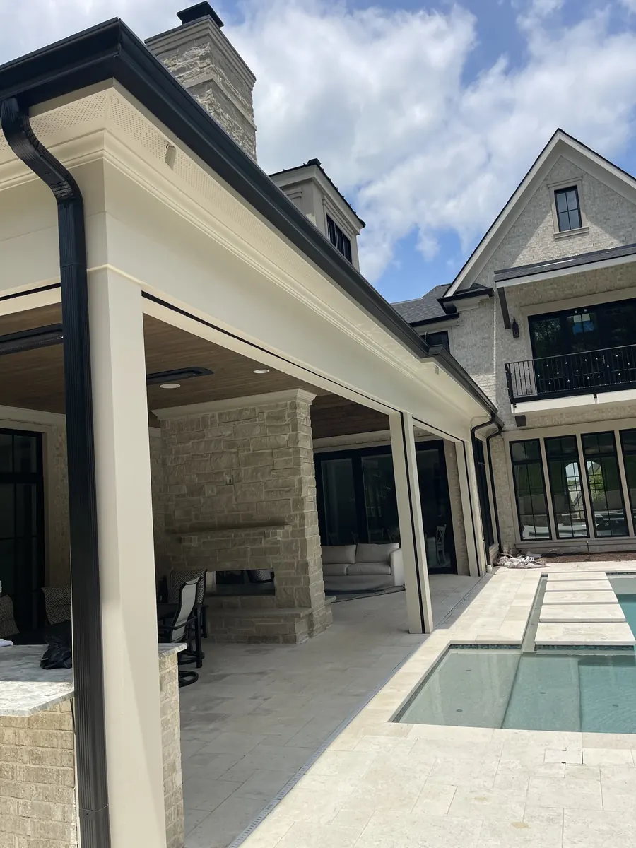 Spectra 6" K-Style — Spectra Metals 6" K-style seamless aluminum gutters by Three Stone in Middle Tennessee