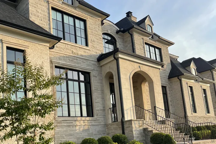 Spectra 6" K-Style — Spectra Metals 6" K-style seamless aluminum gutters installed by Three Stone in Middle Tennessee