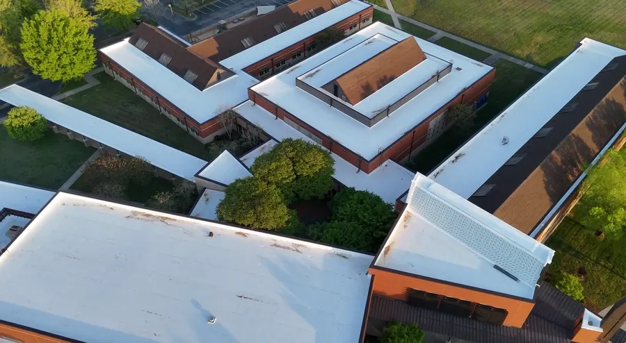 Christ Community Church — Carlisle SynTec TPO & CertainTeed Landmark roof by Three Stone in Middle Tennessee