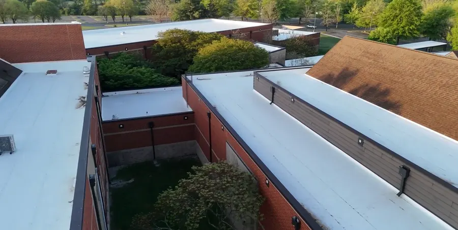 Christ Community Church — Carlisle SynTec TPO & CertainTeed Landmark roof by Three Stone in Middle Tennessee