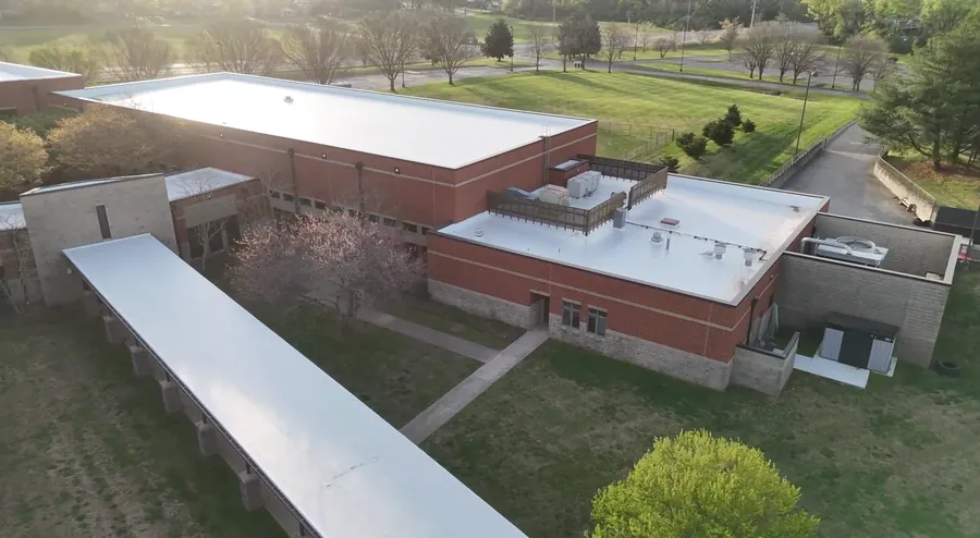 Christ Community Church — Carlisle SynTec TPO & CertainTeed Landmark roof by Three Stone in Middle Tennessee