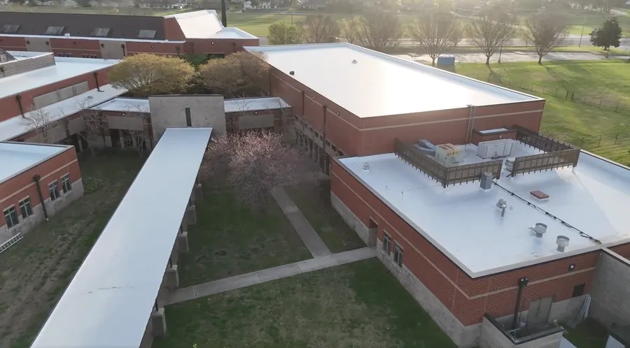 Christ Community Church — Carlisle SynTec TPO & CertainTeed Landmark roof by Three Stone in Middle Tennessee