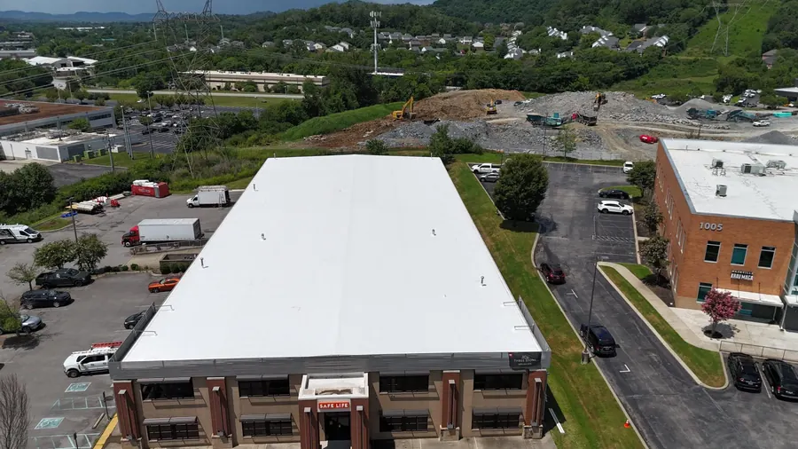 Core O Med — Carlisle SynTec TPO metal retrofit roof by Three Stone in Middle Tennessee