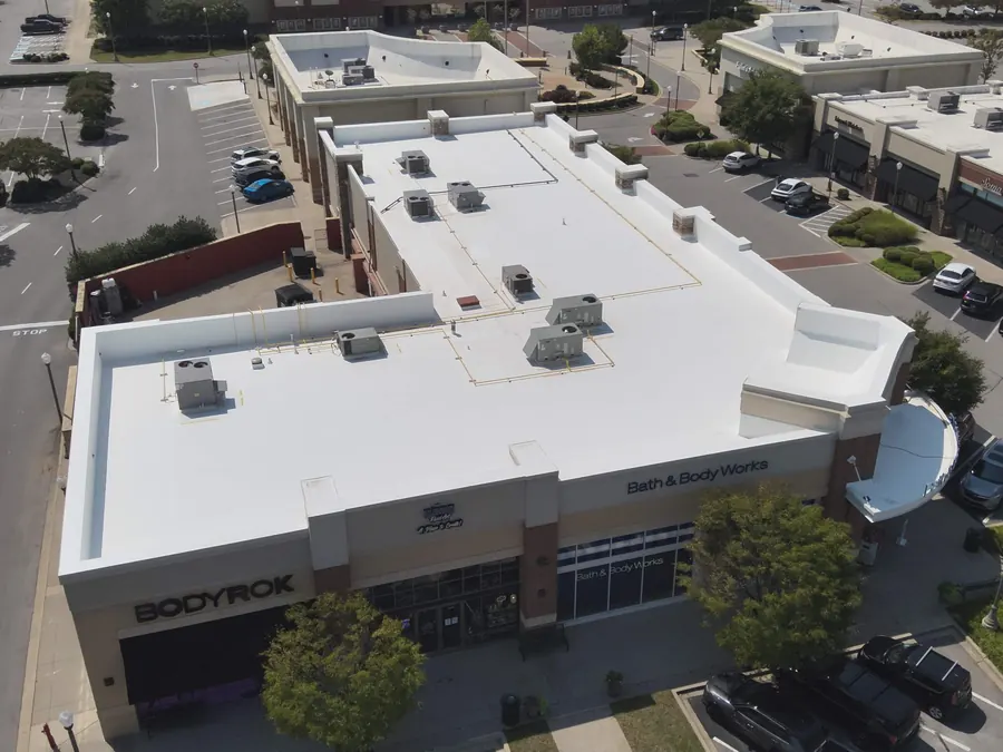 American Eagle — Carlisle SynTec mechanically fastened 60-mil TPO roof by Three Stone in Middle Tennessee