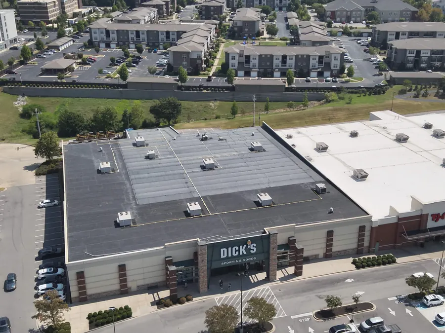 DICK’S Sporting Goods — Carlisle SynTec mechanically fastened EPDM roof by Three Stone in Middle Tennessee