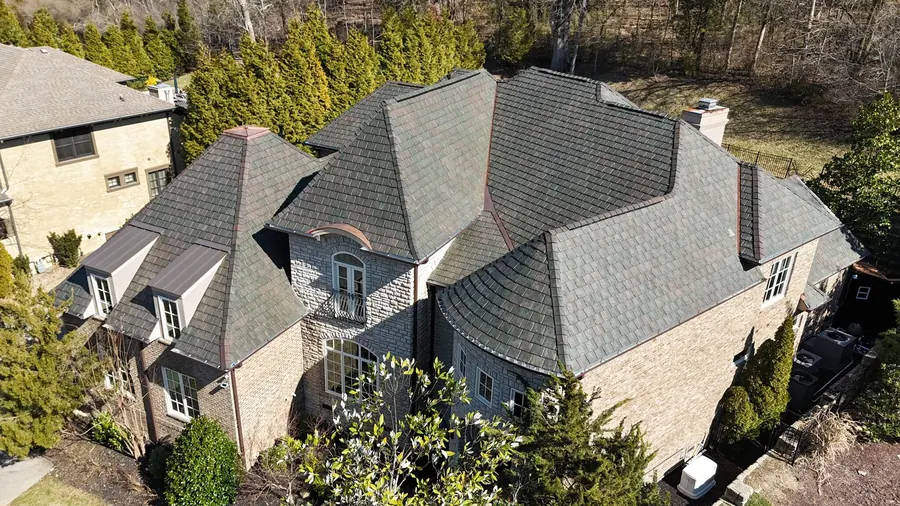 Old World Slate Atlantic — Brava Old World Slate Atlantic roof by Three Stone in Middle Tennessee