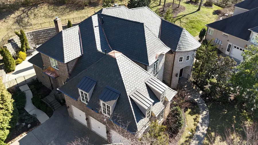 Old World Slate Atlantic — Brava Old World Slate Atlantic roof by Three Stone in Middle Tennessee