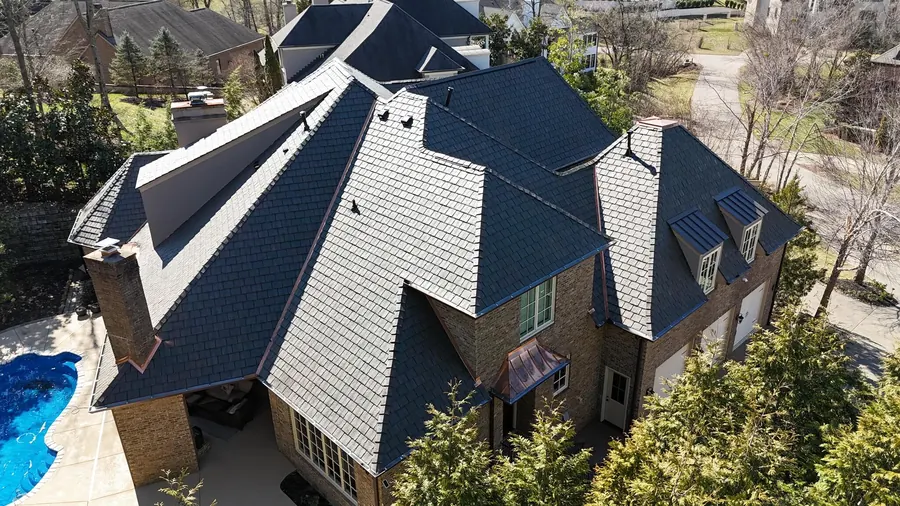 Old World Slate Atlantic — Brava Old World Slate Atlantic roof by Three Stone in Middle Tennessee