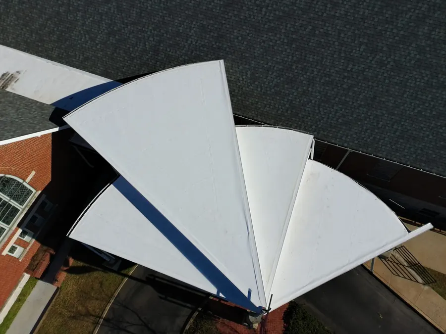 Connection United Methodist Church — CertainTeed Landmark & Carlisle SynTec TPO roof by Three Stone in Middle Tennessee
