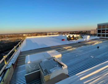 Flat roof repair in Lebanon, TN by Three Stone Roofing