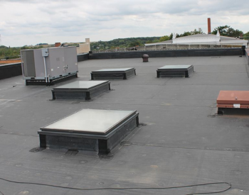 Commercial roof project in Brentwood, TN by Three Stone Roofing